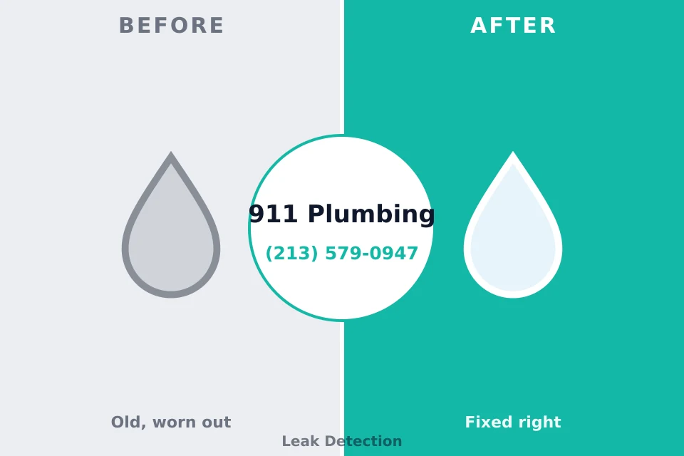 Before and after: plumbing company Fairfield Harbour, NC